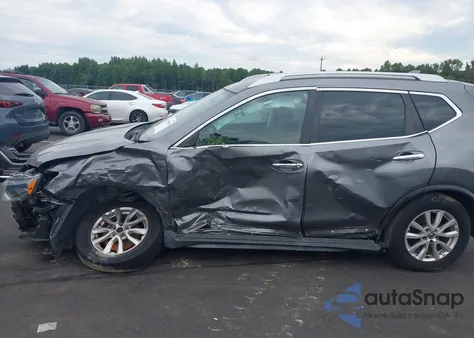 2019 Nissan Rogue Sv z USA, uszkodzony, nr VIN KNMAT2MV1KP519243